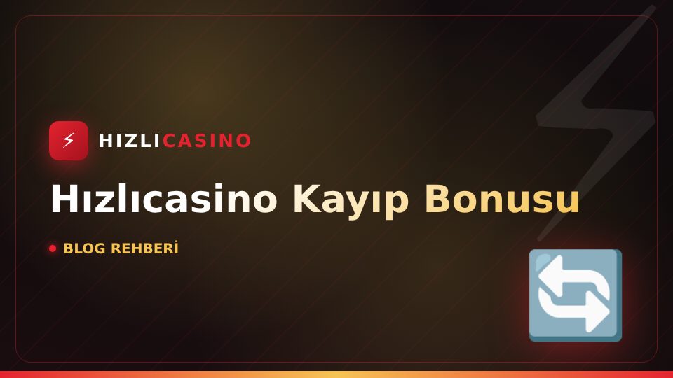 Hızlıcasino Kayıp Bonusu